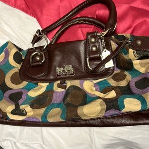 Vintage Coach Satchel Bag